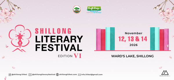 Shillong Literary Festival 2026 — official poster