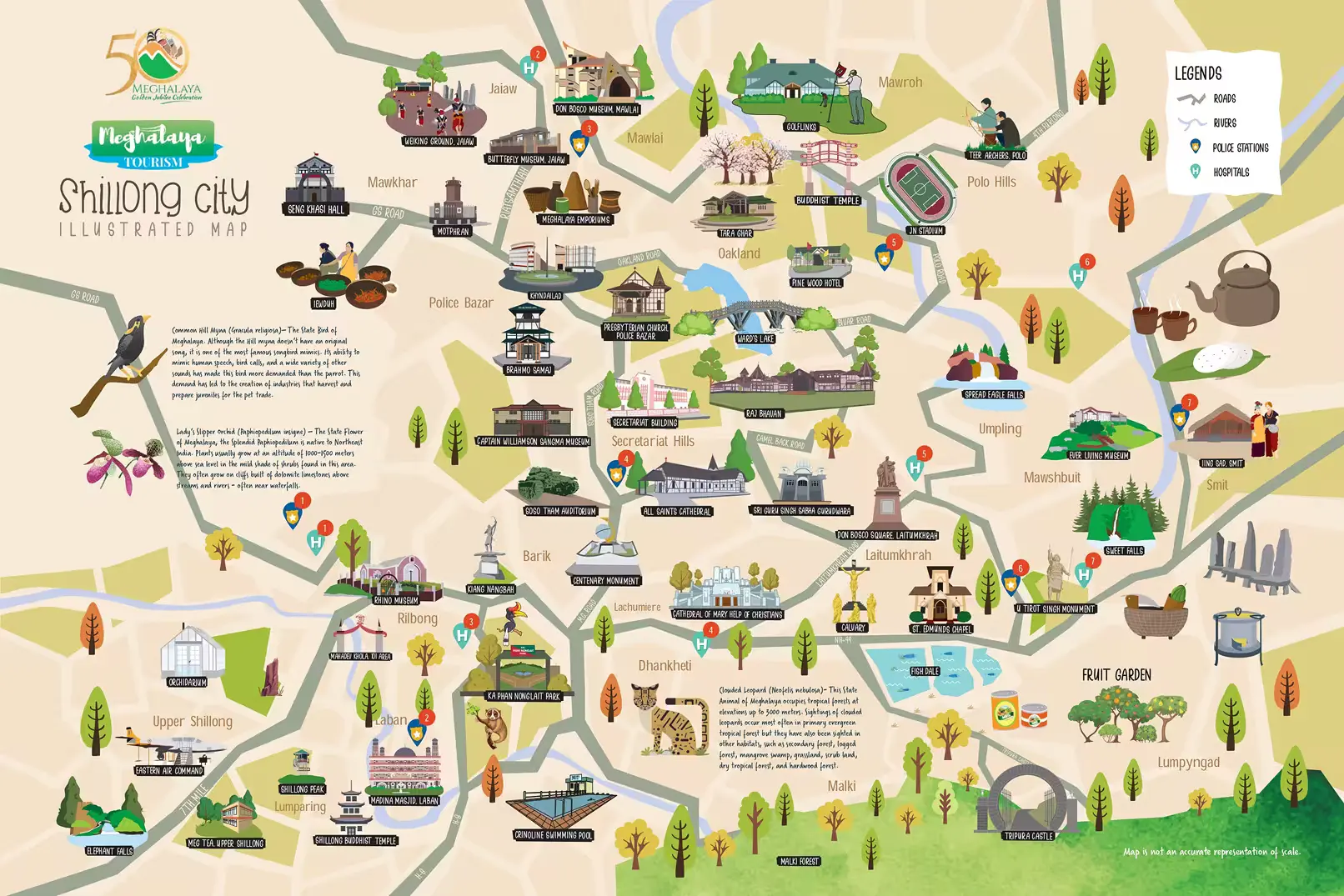 Shillong City Map Part 1